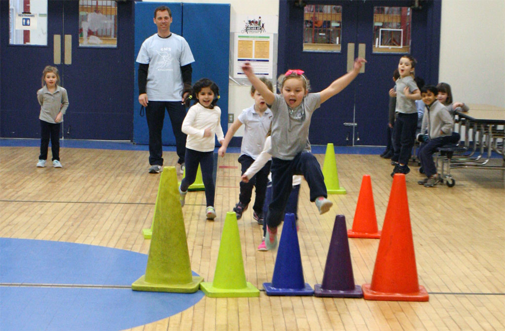 Physical Education PE fun at Saint Michael School